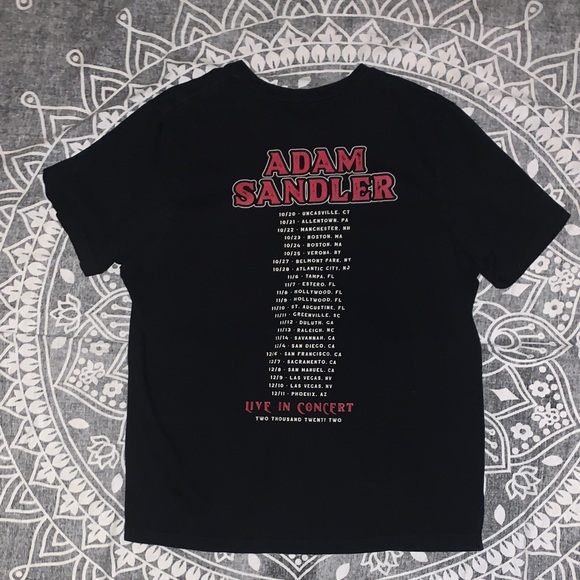 Adam Sandler The Sandman SNL Black Graphic Tee  Men’s size XL - Picture 3 of 4